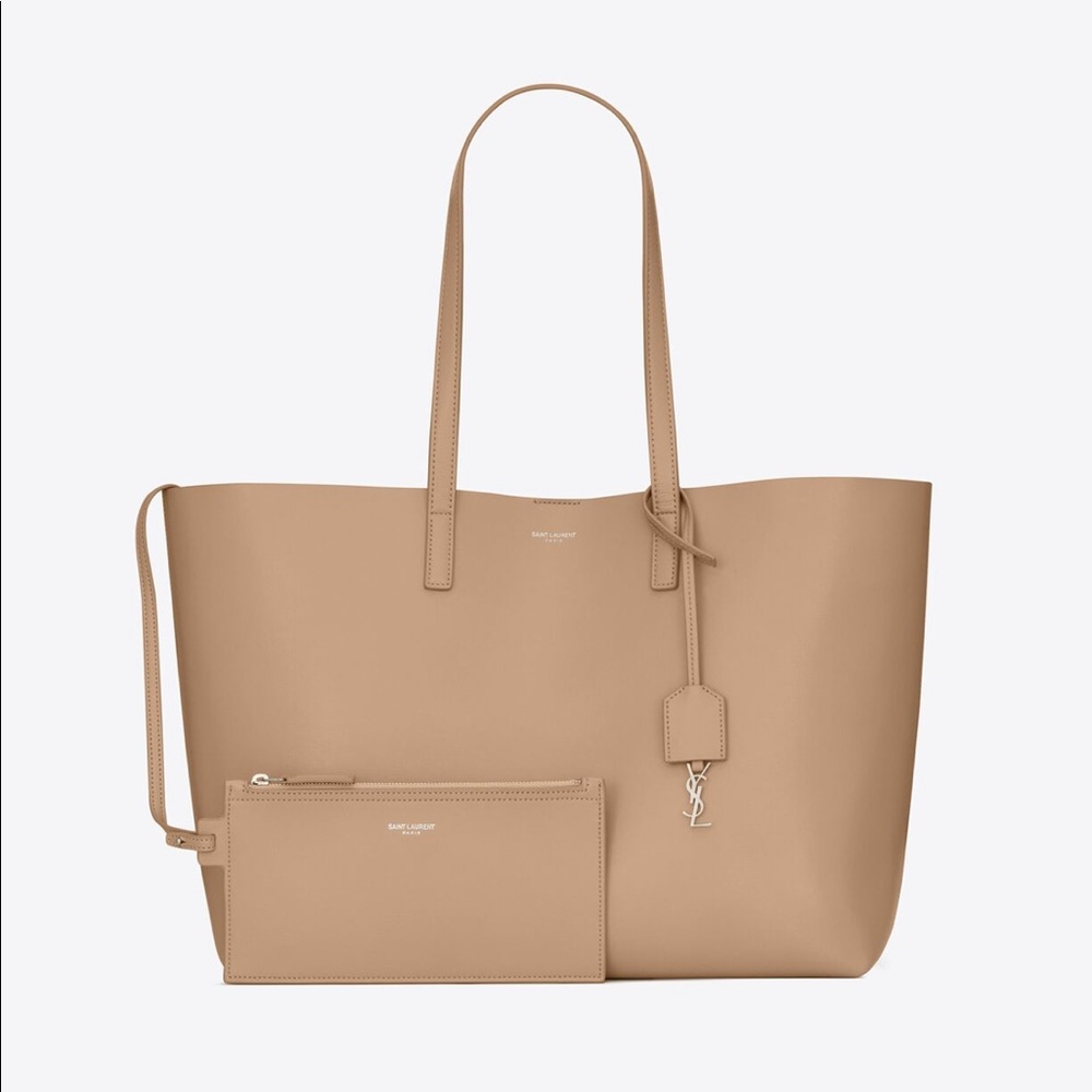Authentic Saint Laurent East West Tote in Medium